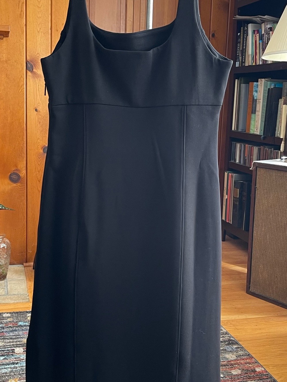 SPANX sleeveless Black Sheath Dress - Picture 4 of 4